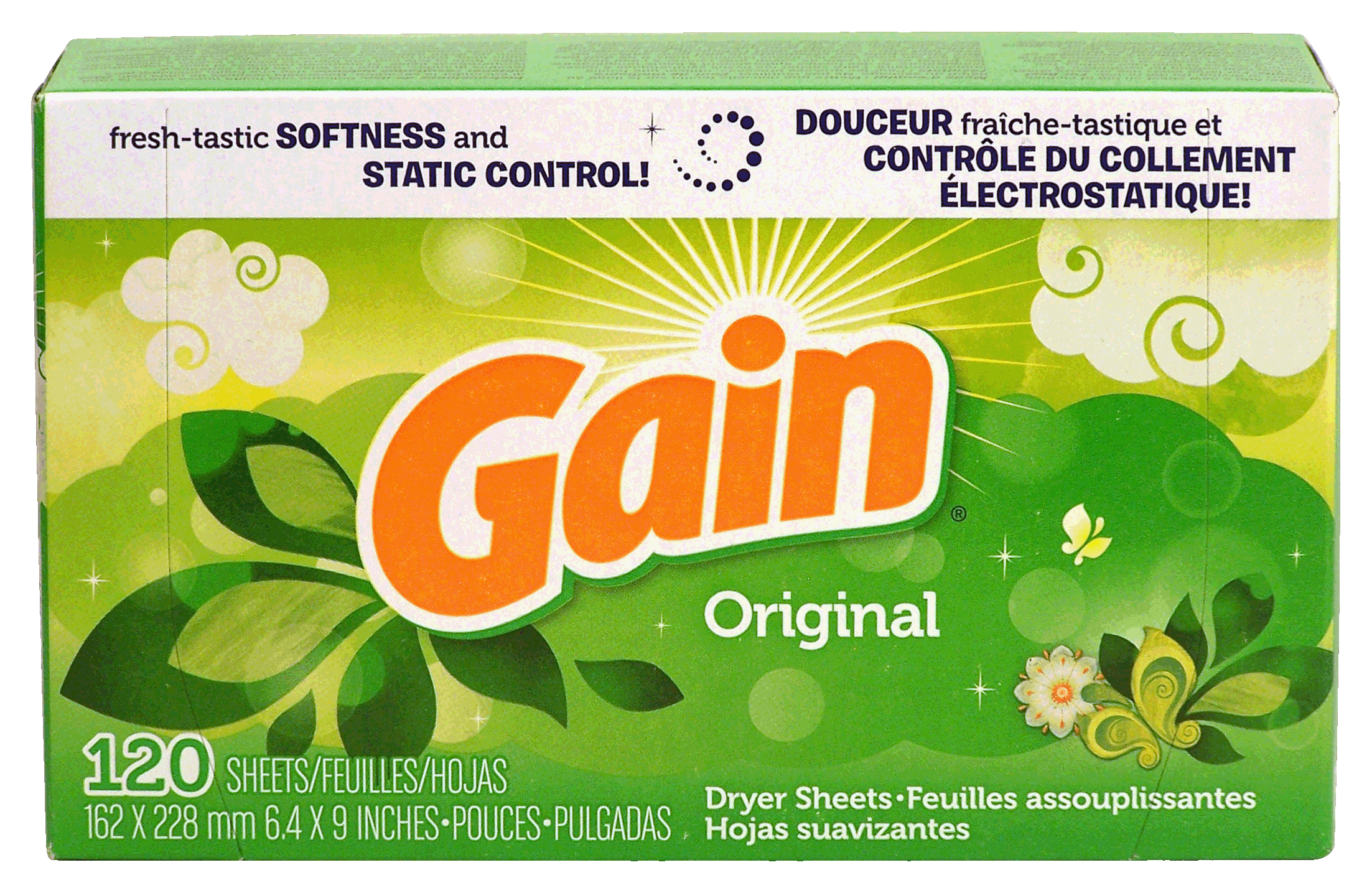 Gain  dryer sheets, original Full-Size Picture